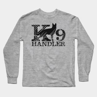 K9 Handler - German Shepherd Long Sleeve T-Shirt